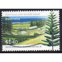 Australia 2014 Norfolk Island J.I. - Pines, Military Barracks, N. Is $1.40 Used