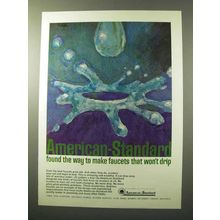 1964 American-Standard Faucets Ad - Won't Drip