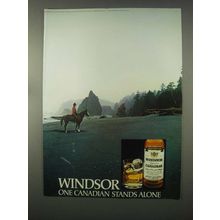 1981 Windsor Canadian Whisky Ad - Stands Alone