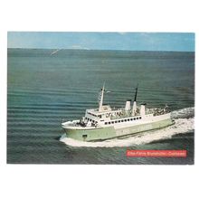 ELBE-FAHRE, BRUNSBUTTEL - CUXHAVEN, GERMANY unused postcard =