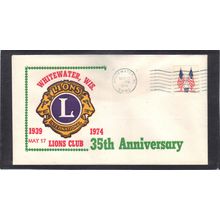 Event 35th Lions Club 1519 10c Flags CV41353