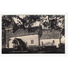 St Peter's Church Twineham Postcard RP West Sussex