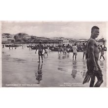 Fishermen Of The Gold Coast Ghana Real Photo Postcard