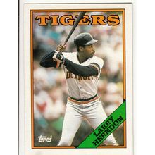 1988 Topps baseball card 743 Larry Herndon
