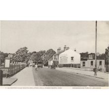 Alcester Road South Millpool Hill Kings Heath WW2 Birmingham Photo Postcard