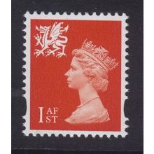 W97 1st Orange-red Machin Ex DX24 WALES ~ Unmounted Mint