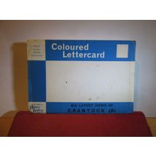CRANTOCK, CORNWALL, unused lettercard by Harvey Barton 6 views =
