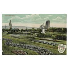 Rochdale Park, Lancashire, Postcard.