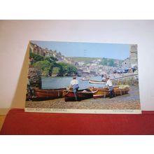 FERRY BOAT, LOOE, CORNWALL used vintage postcard by M & L 1962 pm =