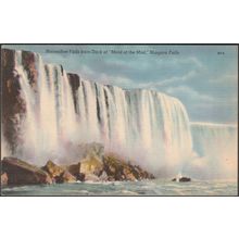 Horseshoe Falls from Maid of the Mist, Niagara Falls, c.1940s - Colourpicture PC