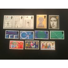 ICOLLECTZONE Great Britain #595-607 VF NH