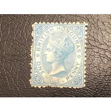 ICOLLECTZONE British Honduras 4 Very Fine used small faults