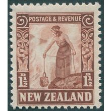 New Zealand 1936 1½d red-brown Perf 14x13½ SG579 MNH