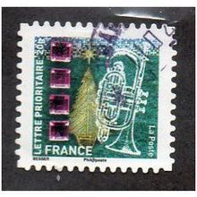 FRA 2010 (58c) 'CHRISTMAS' FINE USED (EBID216802)