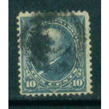 Used 273 10c Daniel Webster Just Clears M04175
