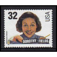 3102 32c Dorothy Fields Fine MNH W5286