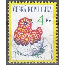 Ceska Republika 1998 Michel 172 O Cote (2009) 0.30 € Poussin de Pâques