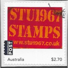 AUS 2022 $2.70 (S/A) MY STAMPS - STU1967STAMPS' (LIMITED) FINE USED EBID80-567)