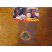 1991-1992, 3-Rare Food Cards, KEN GRIFFEY JR