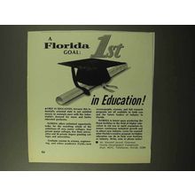 1964 Florida Development Commission Ad - Education