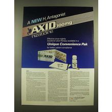 1988 Eli Lilly Axid Nizatidine Ad