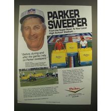 1988 Parker Trailing Sweepers Ad - George Toma