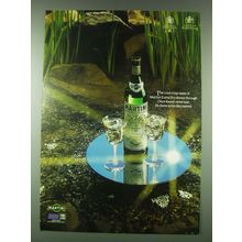 1989 Martini Extra Dry Vermouth Ad - The cool crisp taste of Martini Extra Dry