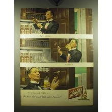1949 Schlitz Beer Advertisement