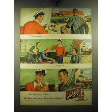 1949 Schlitz Beer Ad - I was curious - Shipyard