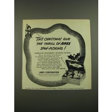 1952 Airex Mastereel Spinning Outfit Ad - This Christmas give the thrill