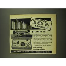 1952 Lyman Ideal Economy Set Advertisement - The Ideal Gift A reloading set