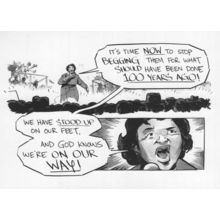 Bloody Sunday 1965 Black Rights Fannie Lou Hammer Anti Racism Rally Postcard
