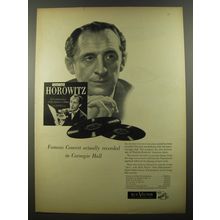 1954 RCA Victor Record Ad - Horowitz 25th Anniversary of his American Debut