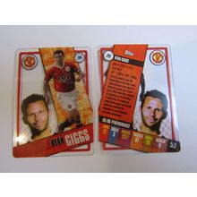 53. Ryan Giggs - Manchester United - Topps - I-Cards 2006/07 Football Card