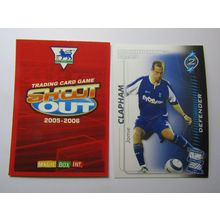 Jamie Clapham - Birmingham Shoot Out 2005 2006 Magic Box Football Card (EF1)