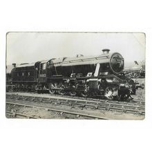 LMS Loco No 8003. RP Postcard.