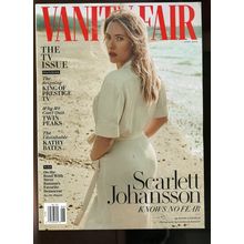 Vanity Fair SCARLETT JOHANSSON cover "KNOWS NO FEAR" UNSINKABLE KATHY BATES NEW