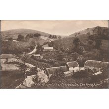The Blue Ball, Triscombe, The Quantocks, Somerset, 1925 - Frith's Postcard