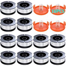 16 Pack Weed Eater String Compatible with Black+Decker, 360Ft 0.065" AF-100 Repl