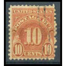 Used J84 10c Postage Due Average Plus WA1433