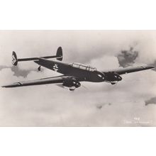 Unidentified WW2 Plane Military Liverpool War 6 Real Photo Aircraft Postcard