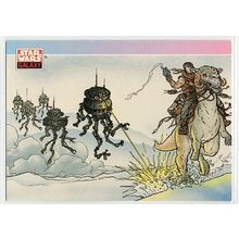 STAR WARS ' GALAXY series 1 ' card # 89 (1993)