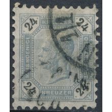 Emperor Franz Josef I: 24k - Austria 1891 - FH - MiNr 64A