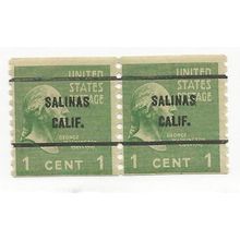 PRECANCEL-BURO FALL SALE UPTO 75% OFF CAT SALINAS, CA 839-61 PR MNH