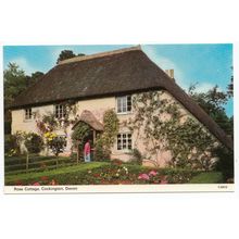 Rose Cottage Cockington Devon Postcard 6410