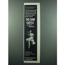 1971 Fawcett Crest The Card Castle Novel Ad