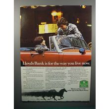 1977 Lloyds Bank Ad - The Way You Live Now