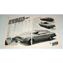 1979 Datsun 810 Sport Coupe, Sedan, Wagon Ad!