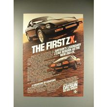 1979 Datsun 280-ZX Car Ad - Legendary!