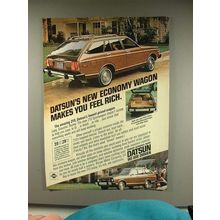 1979 Datsun 210 Sportswagon Ad - Makes You Feel Rich